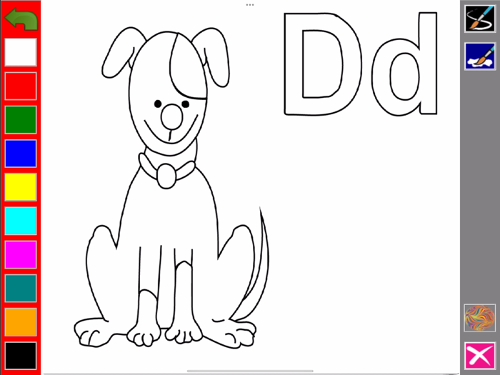 Sensory Alphabet Paint