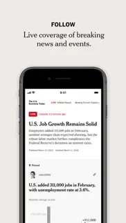 the new york times iphone screenshot 3