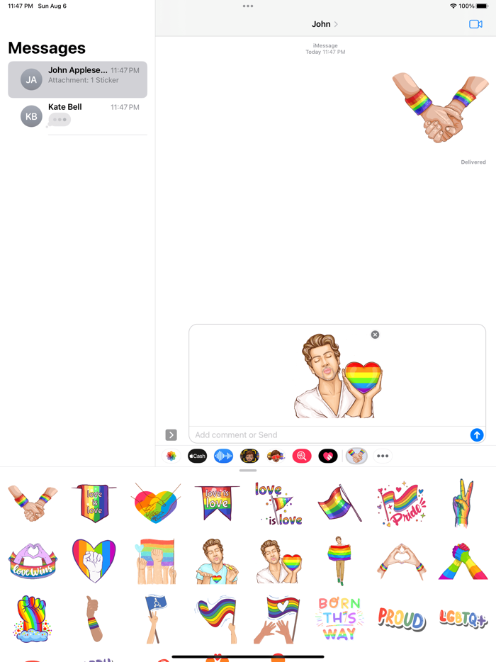 Gay LGBT Stickers