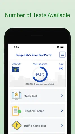 Game screenshot Oregon DMV Drivers Permit Test hack