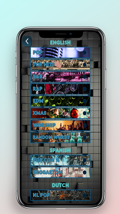 Song Association Screenshot
