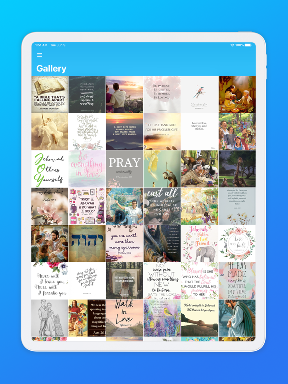 Jehovah’s Witnesses Kingdom iPad screenshot 7 - Book app