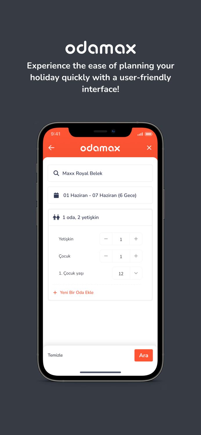 Odamax - Hotel Reservation