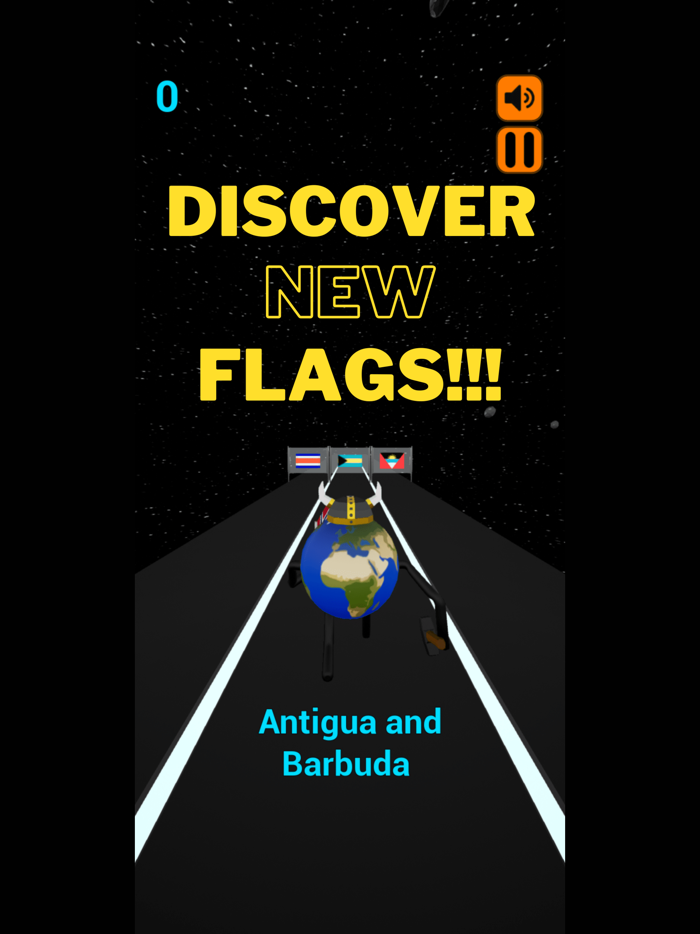 World Runner Flags and Capitals