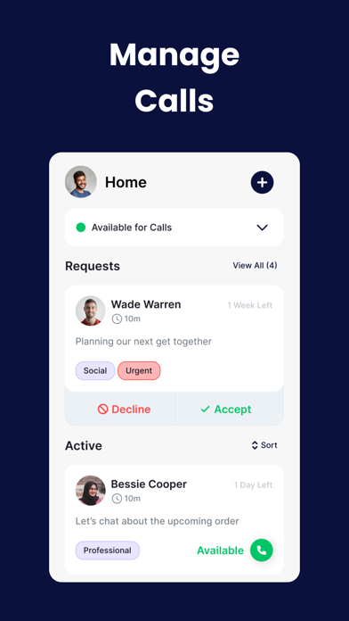 TAG - Phone Calls Reimagined Screenshot