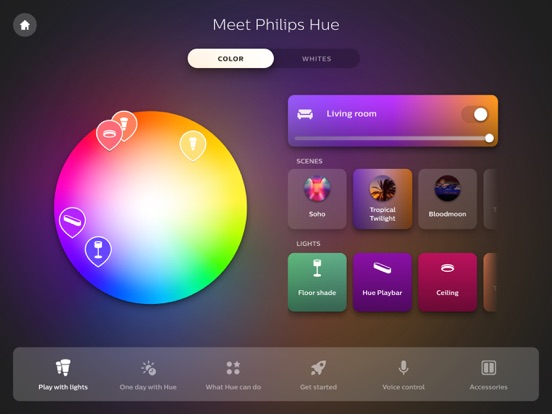 Screenshot #5 pour Philips Hue in-store app