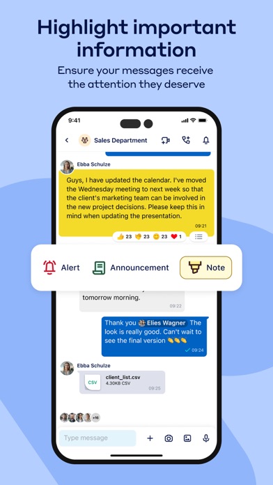 Teamwire - Business Messenger Screenshot