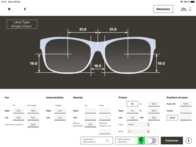 Hoya Digital Fitting