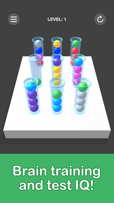 Sort Balls - Color Puzzle Screenshot
