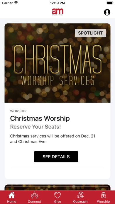 Alpharetta Methodist Church Screenshot
