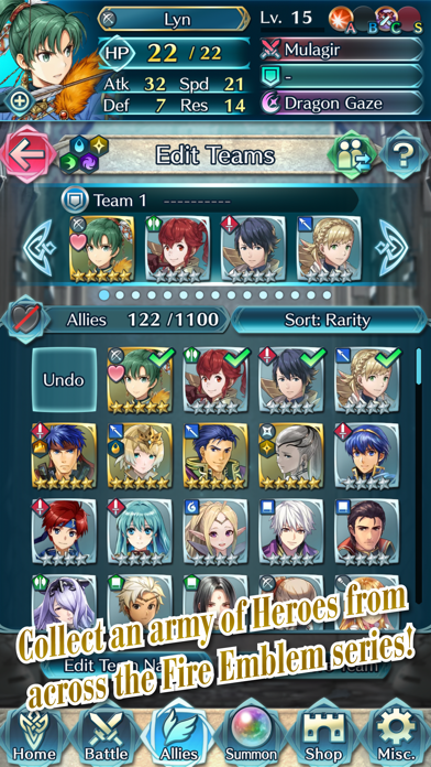 screenshot of Fire Emblem Heroes 8