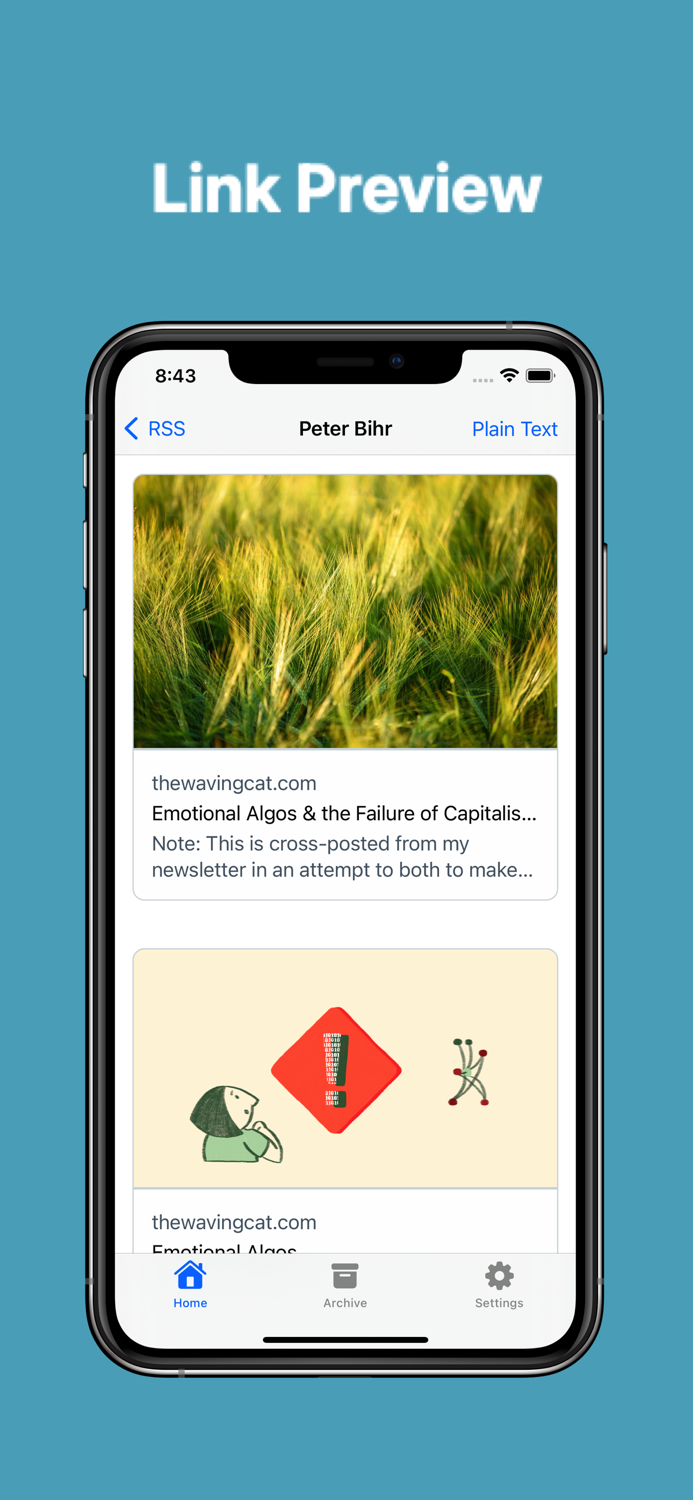RSS Reader - Widget RSS Reader