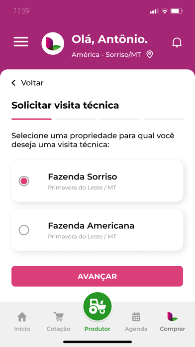 Minha Lavoro Screenshot