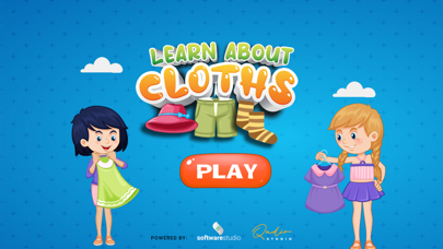 Learning game names of clothes Screenshot