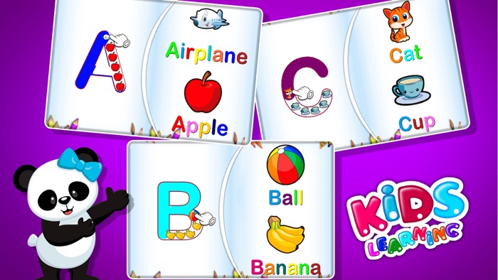 Kids Learning ABC-123-Shapes