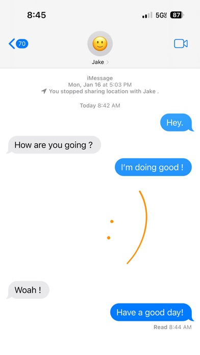 Smile Sticker Pack Screenshot