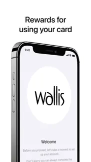 wallis card iphone screenshot 1
