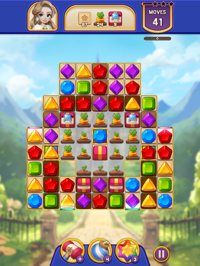 Royal Queenie Jewel Match 3