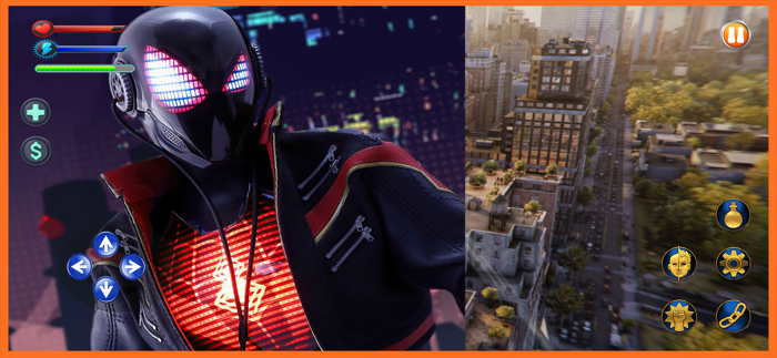 Spider Superhero Rope Man