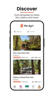 the dyrt: tent & rv camping iphone screenshot 2