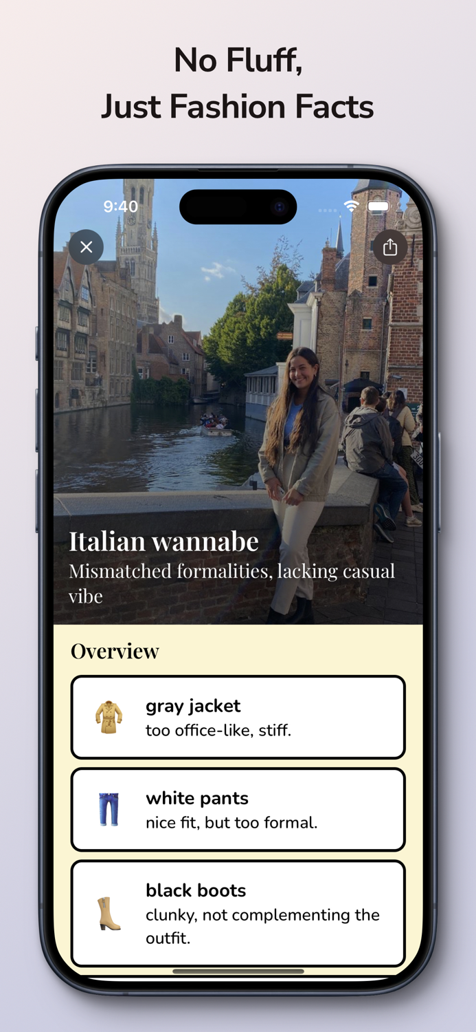 Stylist - AI Outfit Review