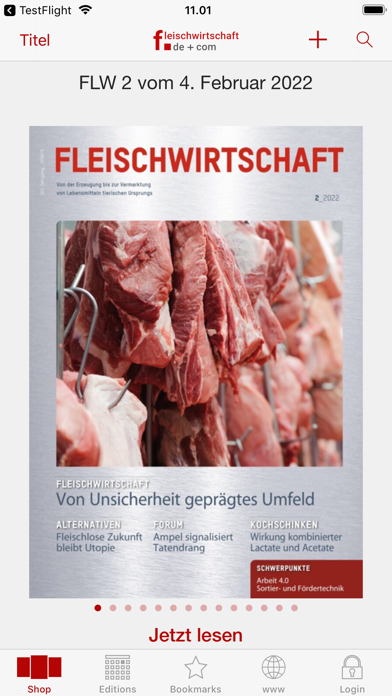 fleischwirtschaft.de + com Screenshot