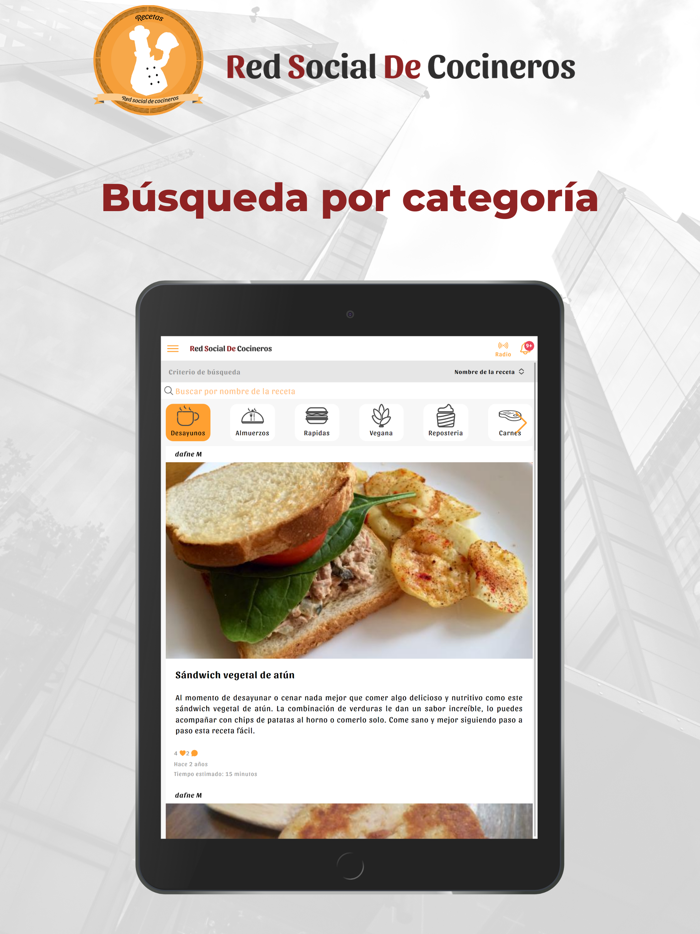 Recetas - red social