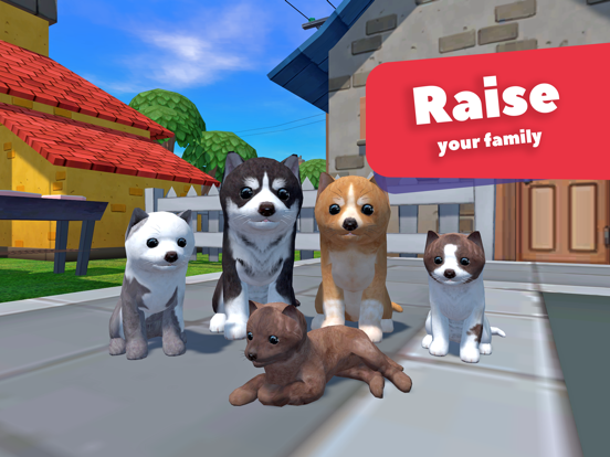 Dog Simulator 3D - Animal Life iPad screenshot 1 - Games app