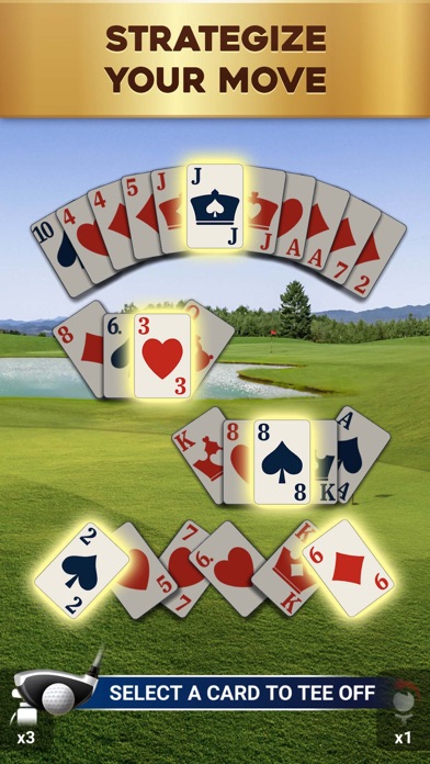 Golf Solitaire: Pro Tour Screenshot