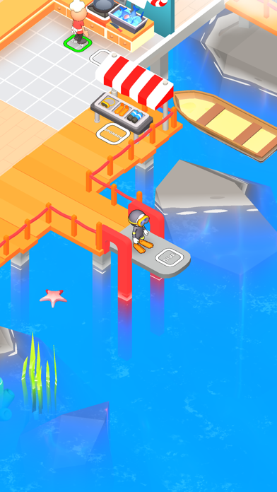 Fish Restaurant: Diving Game Screenshot