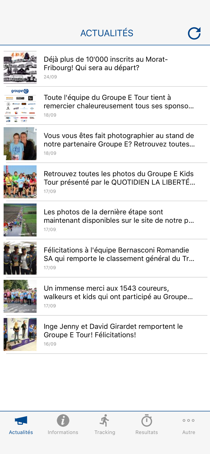 Groupe E Tour