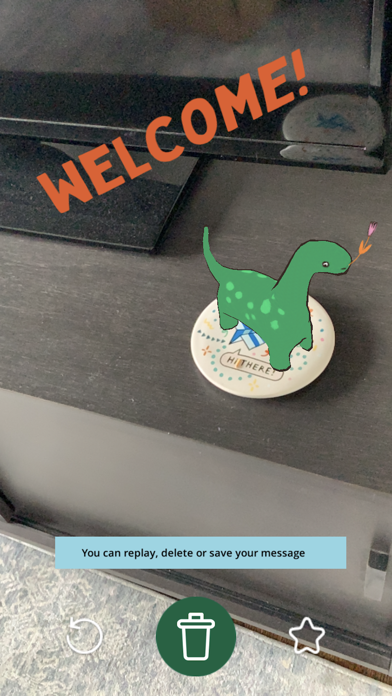 Long Distance Message App Screenshot