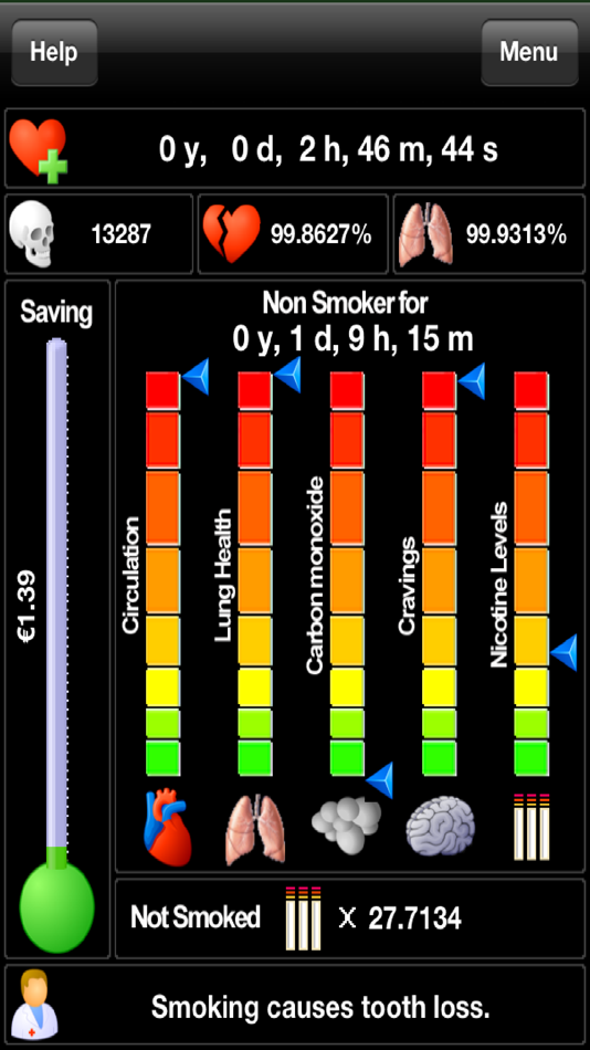 #1. My Last Cigarette (iOS) By: The Chess Solitaire Sudoku Factory Ltd