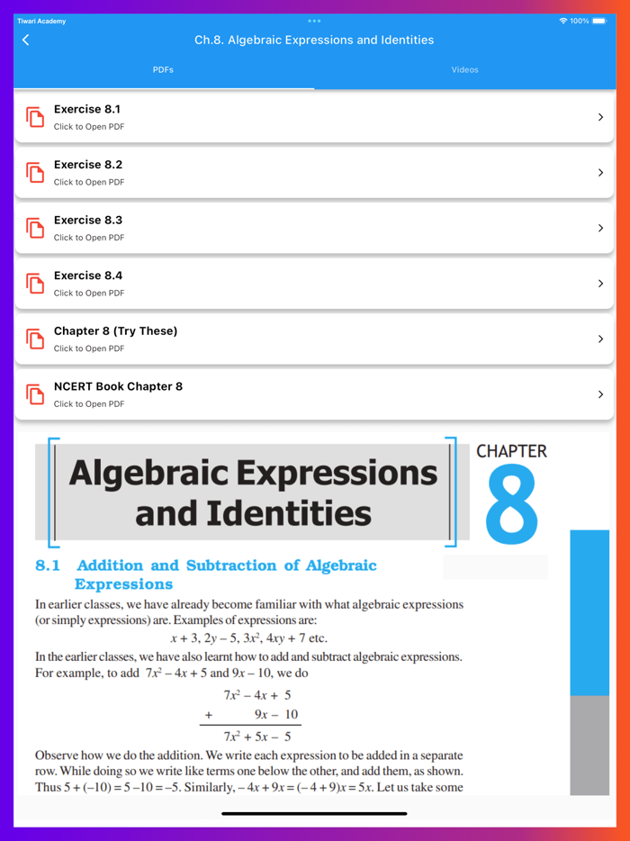 Class 8 Maths Solutions