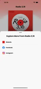 Radio 3,16 screenshot #1 for iPhone