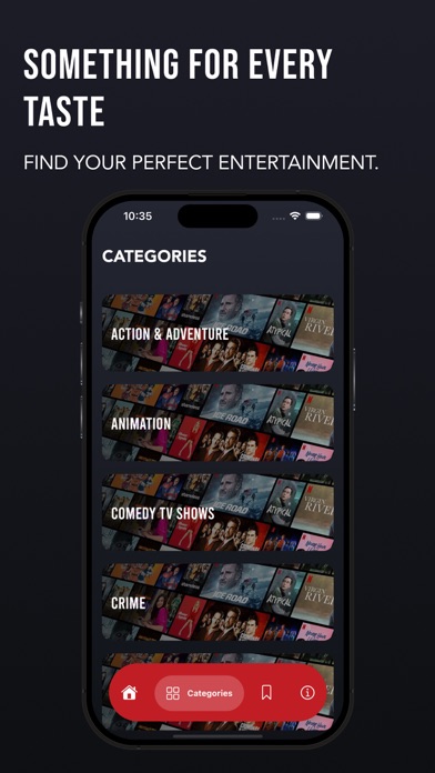 Moviez - TV Shows & Movies Screenshot