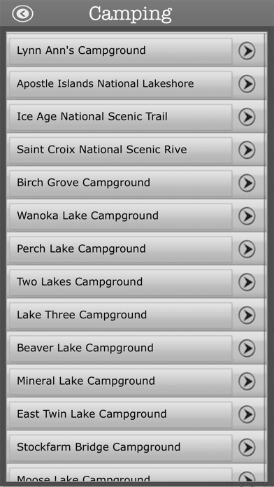 Wisconsin-Camping&Trails,Parks Screenshot