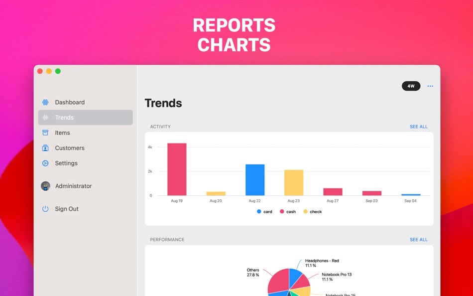 #5. Cash Register for Business (macOS) Podle: Starkode Limited Company