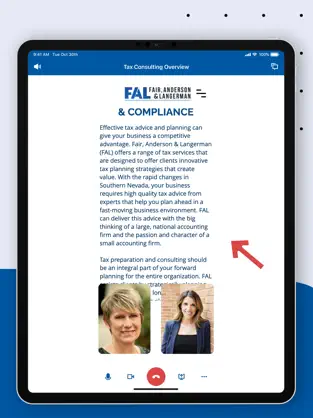 Captura 4 Fair, Anderson & Langerman iphone