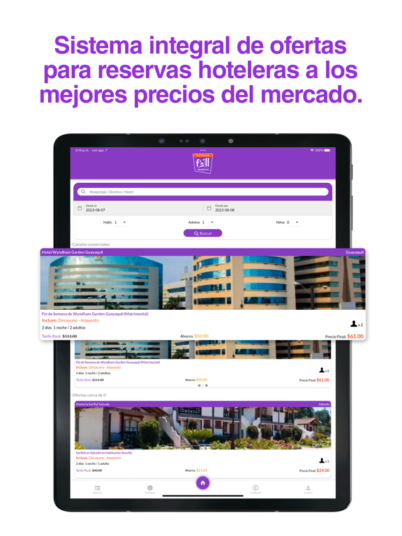 Screenshot #5 pour Hotelesfullvacations.com