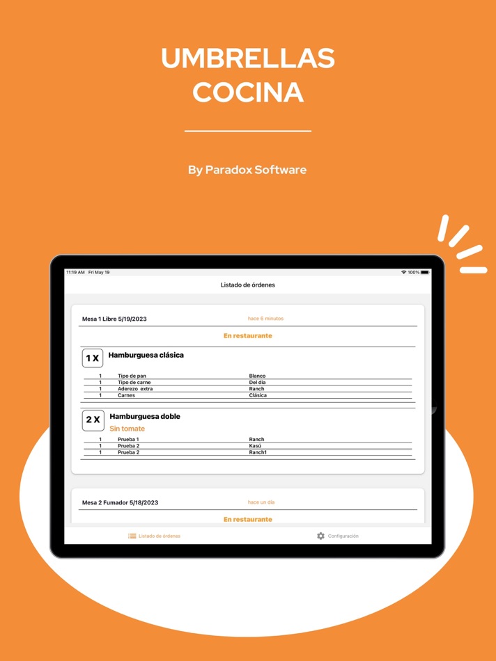 #4. Umbrellas Cocina (iOS) 由: Paradox Software Solutions Mex