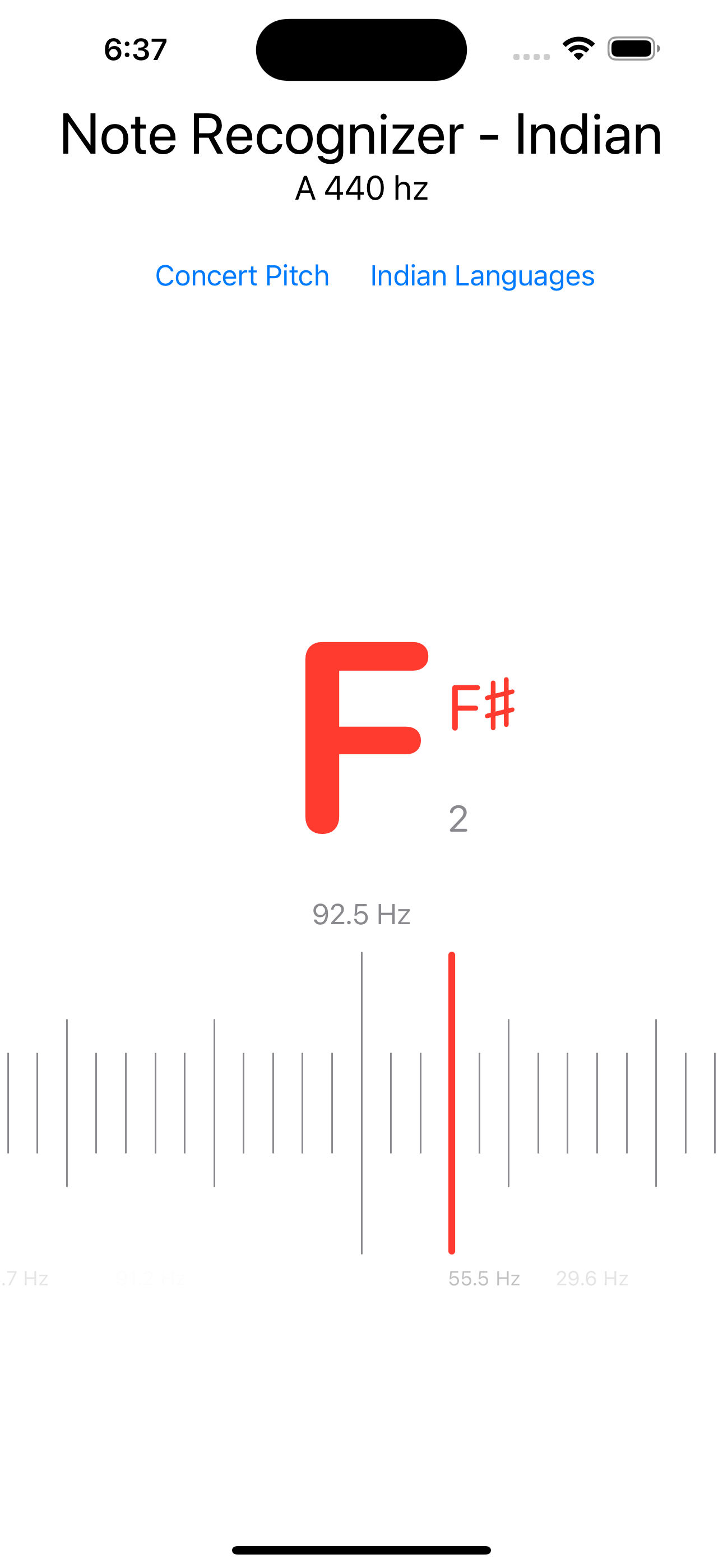 Note Recognizer - Indian