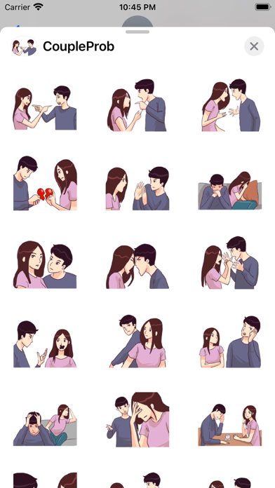 Cute Romantic Couple Problems Screenshot