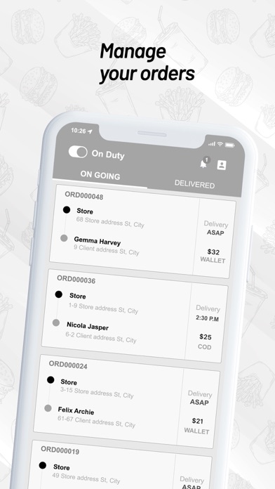 QiQ Courier Screenshot