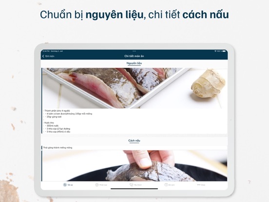 Món ăn ngon mỗi ngày iPad screenshot 6 - Food & Drink app