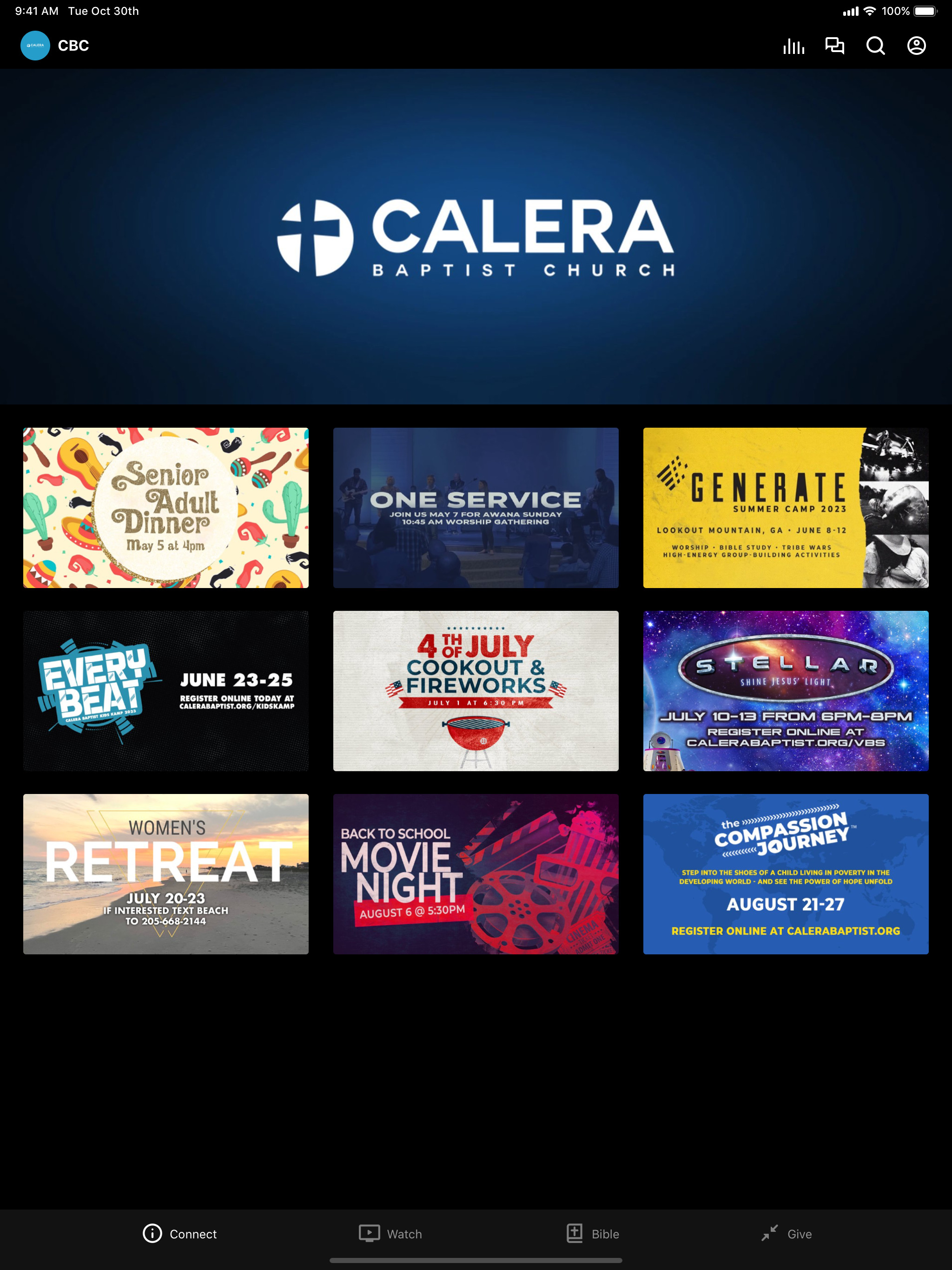 Calera Baptist Church screenshot 4