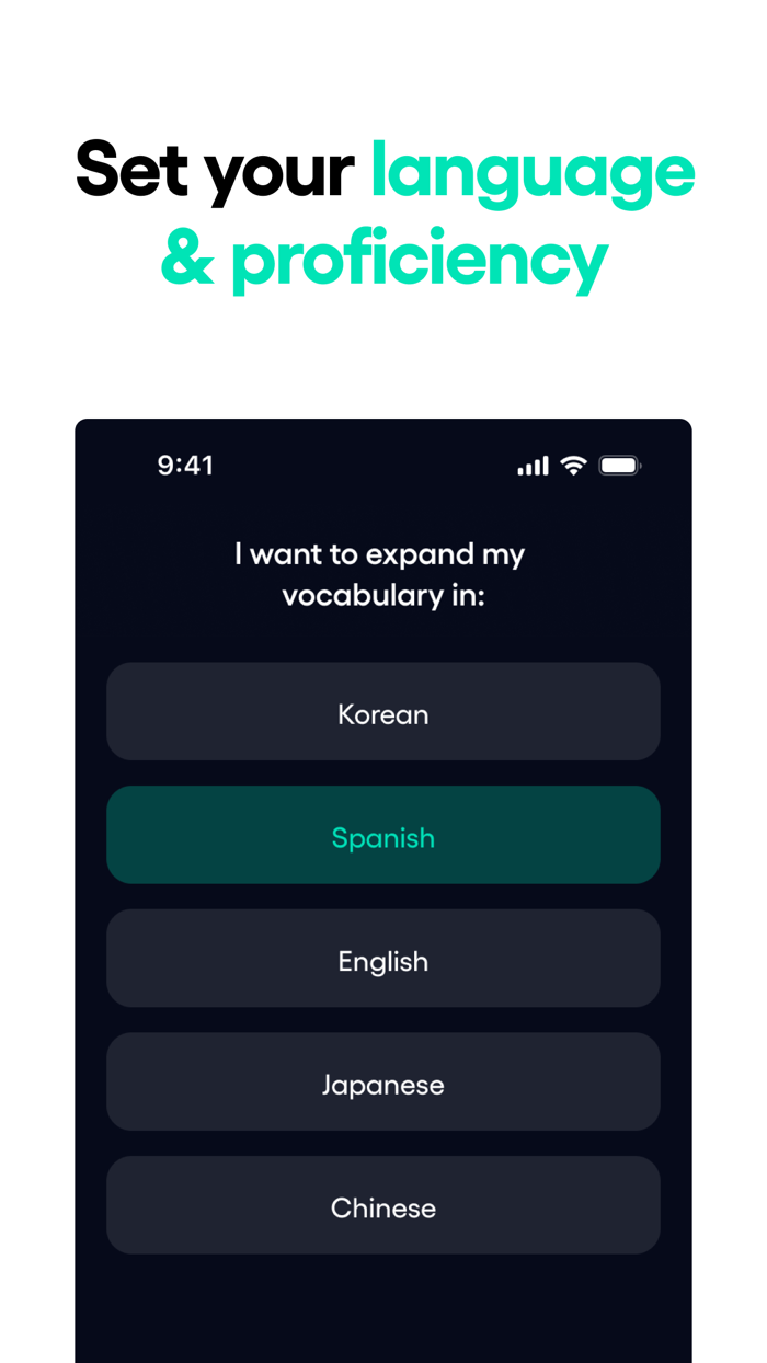 Daily Word Build vocabulary