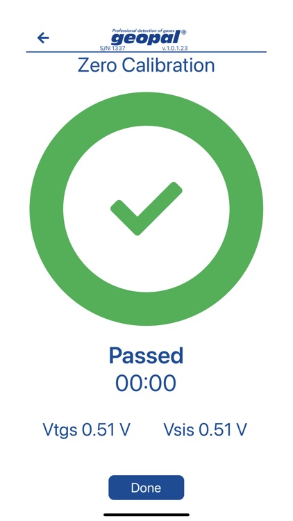 GP NOVA gas detector screenshot-5