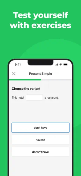 Game screenshot English Grammar Course -Tenses hack