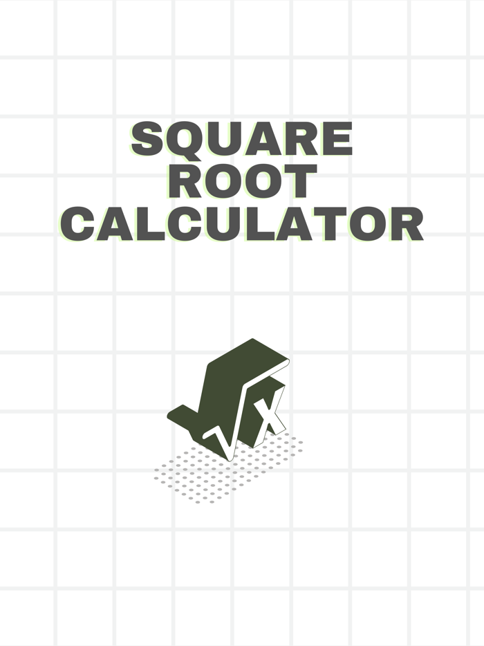 Simple square root calculator